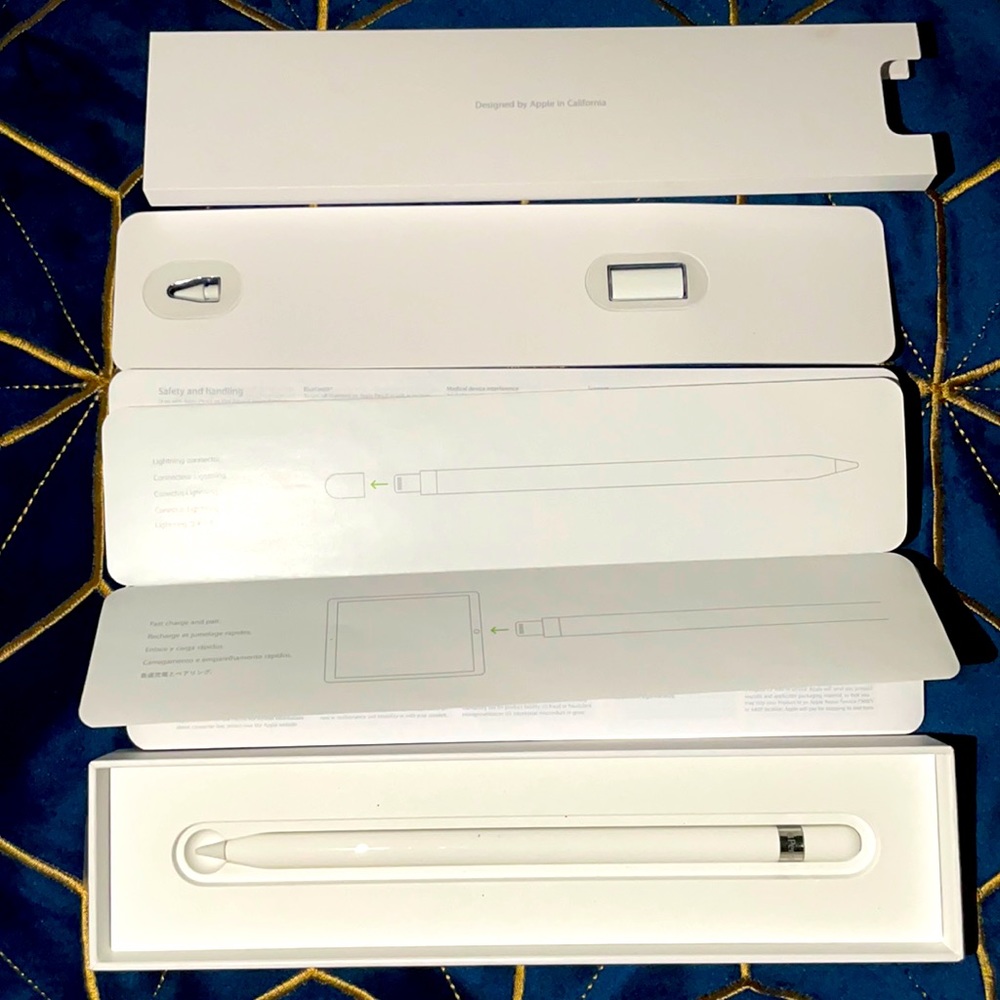 Apple Pencil.   
(1st generation)